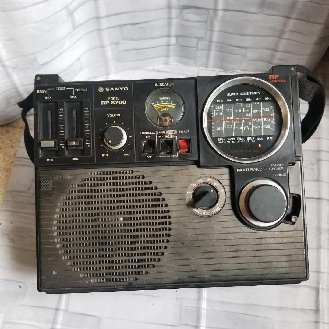 SANYOサンヨー RP8700 FM/AMラジオ Sanyo RP8700 Pulsar