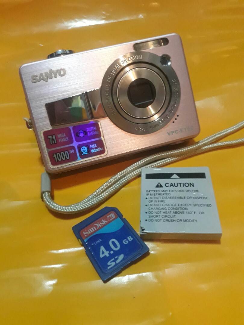 Sanyo VPCE760 Digital Camera, Photography, Cameras on Carousell