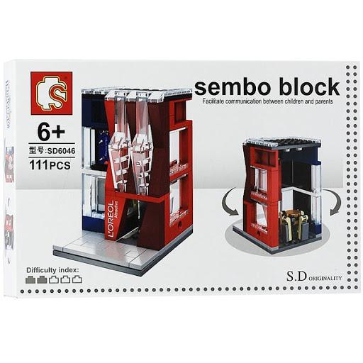 Sembo Block Collection Loreal Mini Street Building Blocks, Hobbies ...