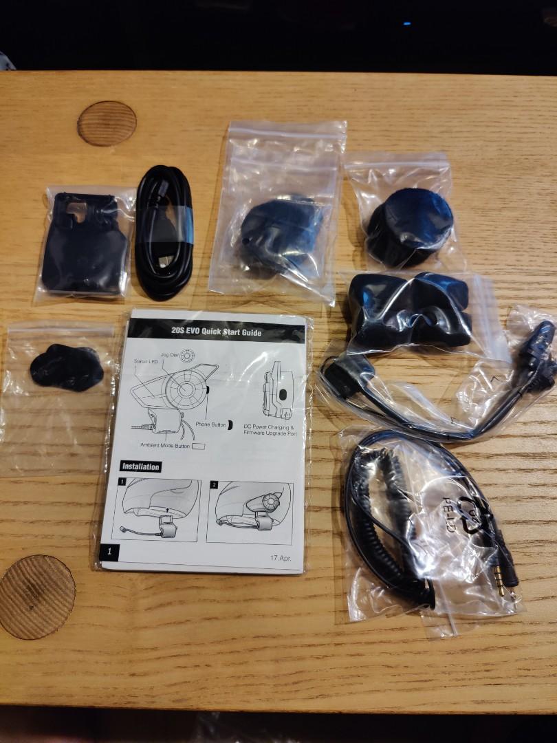 Sena 20S Evo Accessory Kit Motorcycles Motorcycle Accessories on