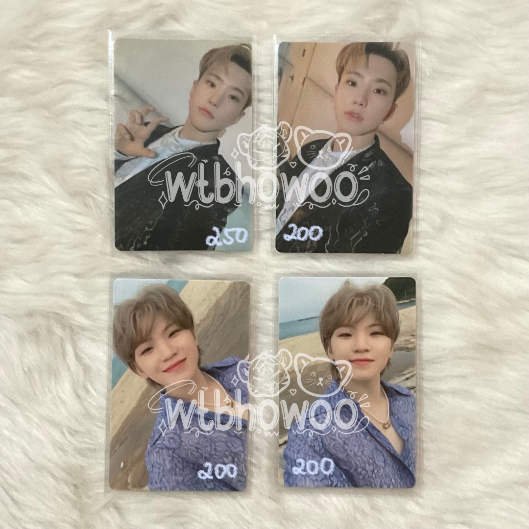 Seventeen Hoshi Woozi Op 2 Photocards Hobbies And Toys Memorabilia