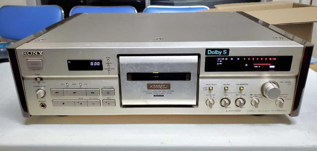 SONY TC-K555ESJ 卡式卡座, 音響器材, 音樂播放裝置MP3及CD Player 