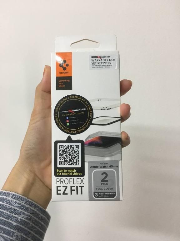 Spigen ProFlex EZ Fit Screen Protector for Apple Watch Series 7