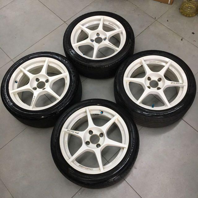 Sport Rim P1 Racing 16 pcd100, Auto Accessories on Carousell