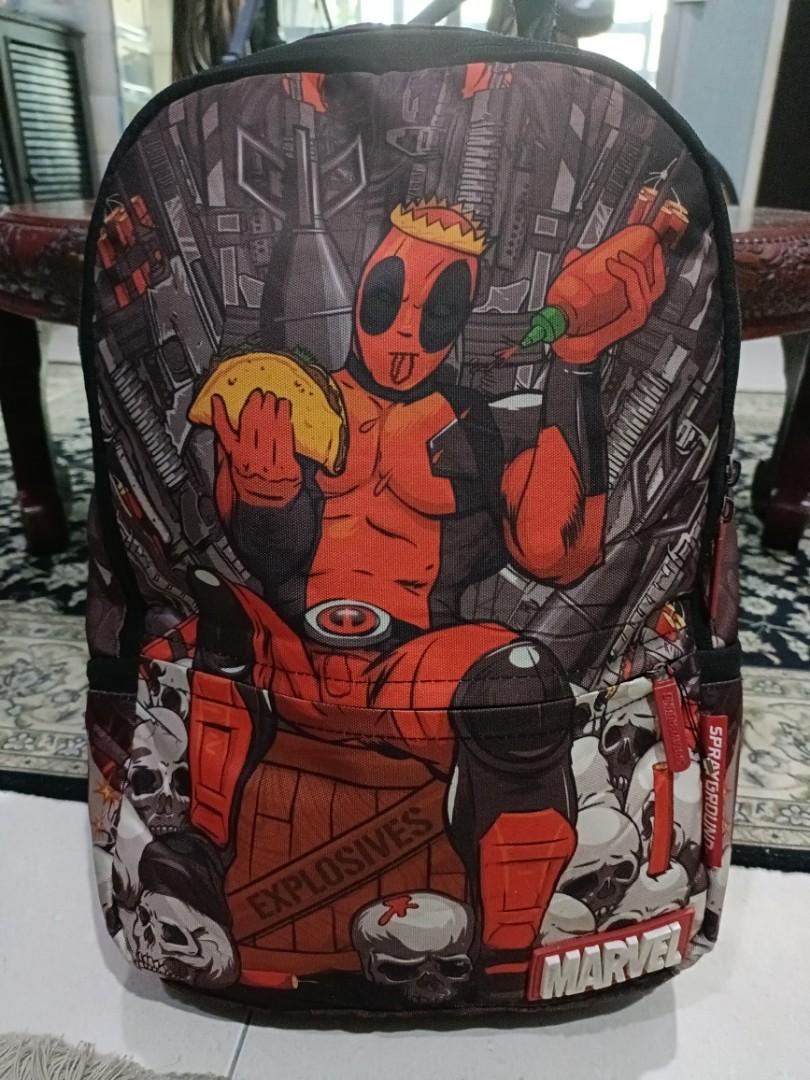 Sprayground X Marvel Backpack Men s Fashion Bags Backpacks on