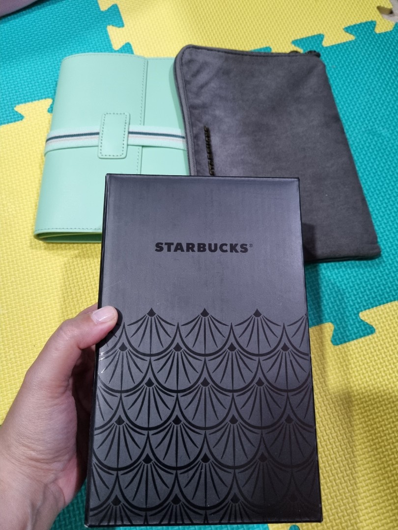 Starbucks Christmas 2021 Black Tumbler Set + Freebies, Furniture & Home