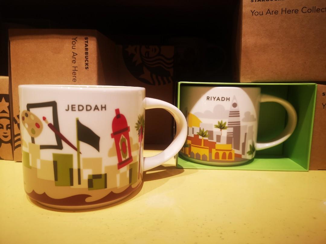 Starbucks Coffee Mug Jeddah Saudi Arabia Cup
