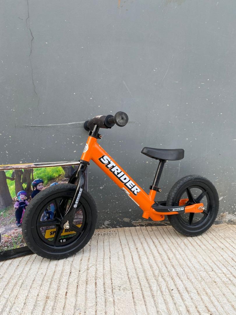 STRIDER Original Push Bike Balance Bike Olah Raga Sepeda di