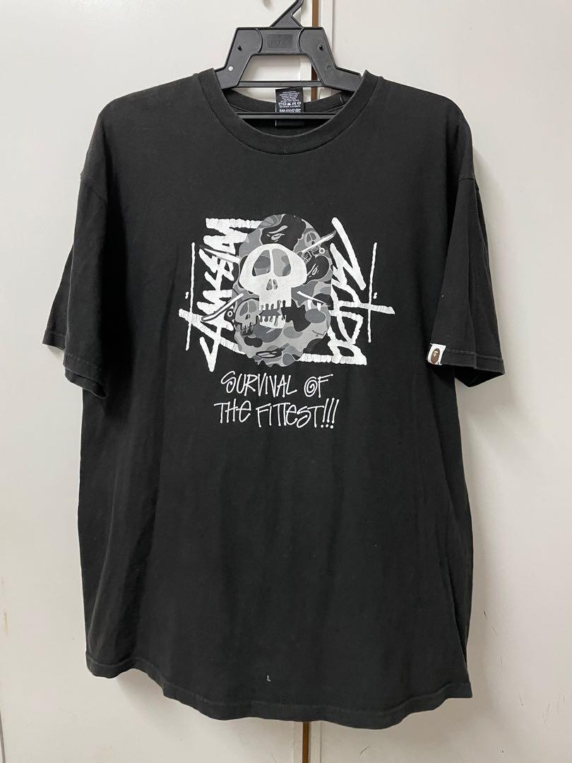 Bape x stussy survival of the fittest 2025