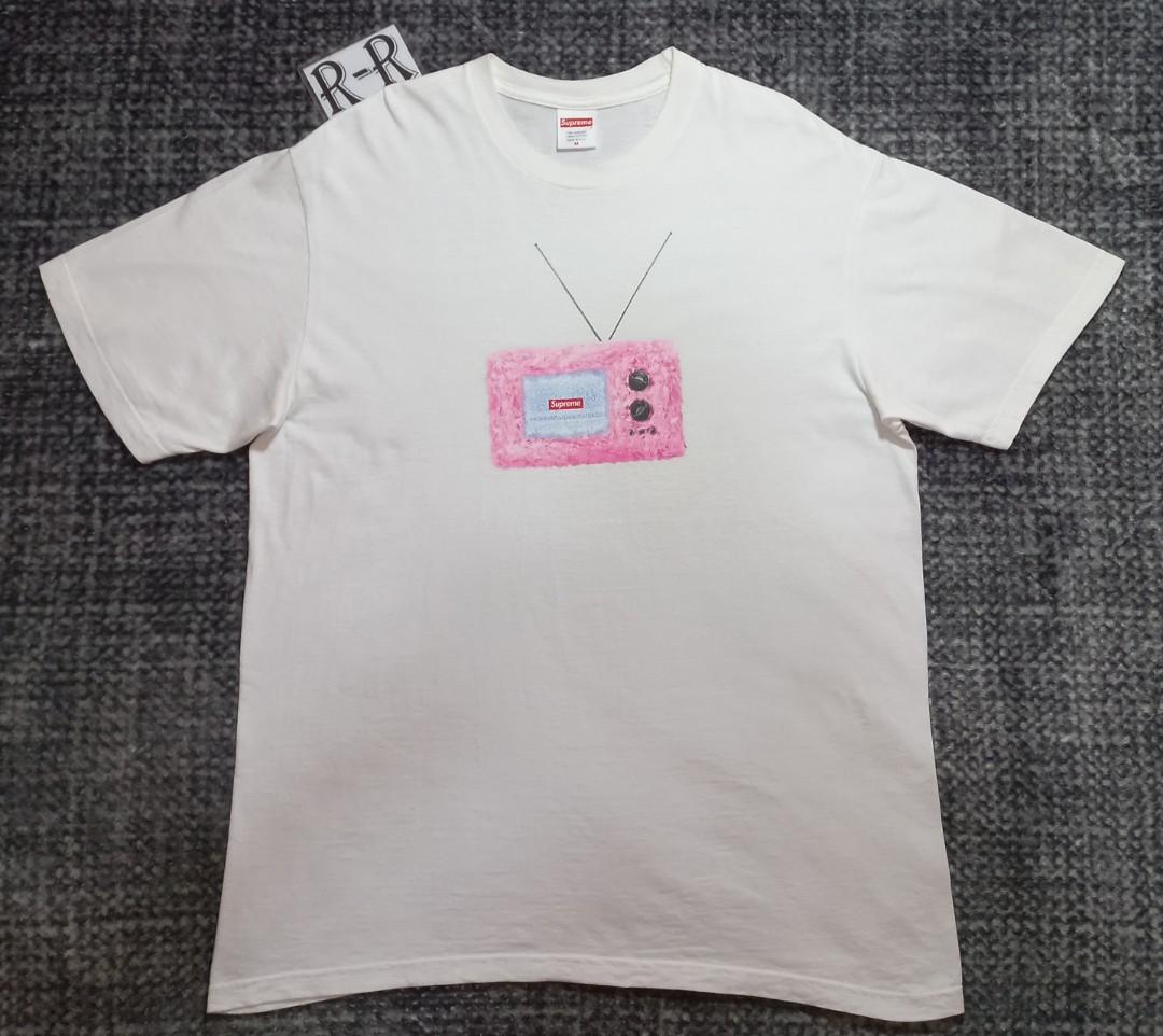 Supreme TV Tee, Men's Fashion, Tops & Sets, Tshirts & Polo Shirts