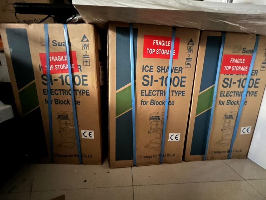 Swan SI 100E Ice Shaver, Food & Drinks, Chilled & Frozen Food on Carousell