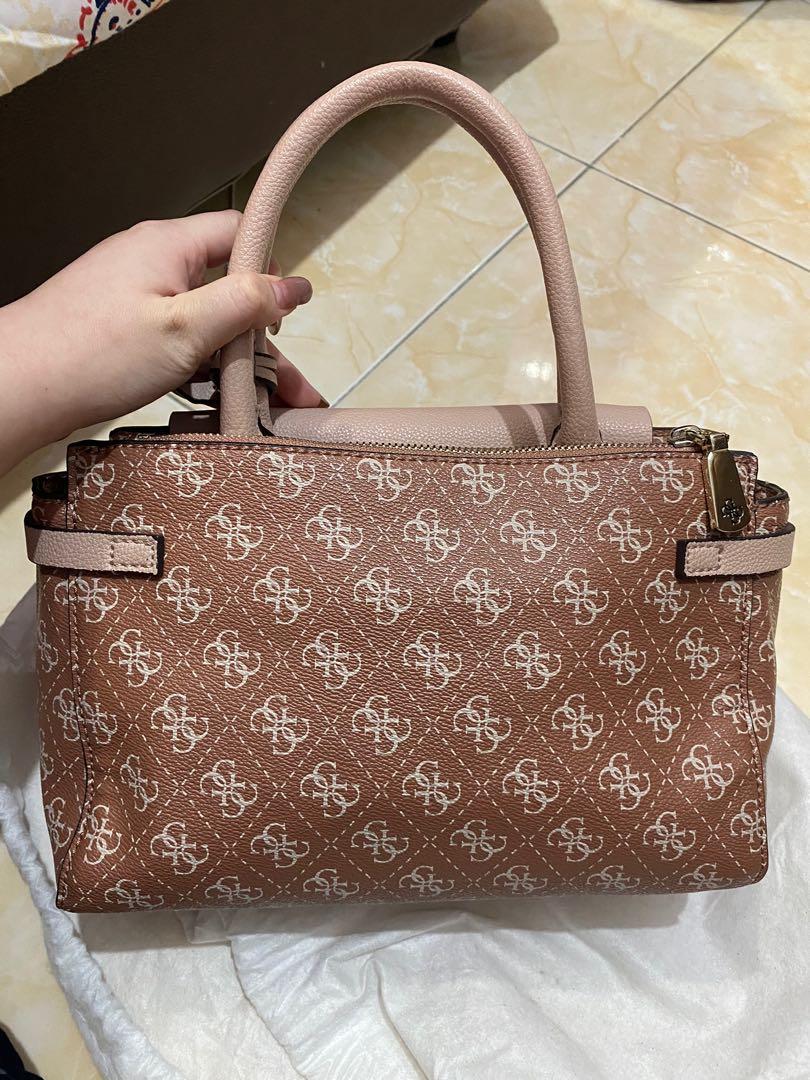 Tas Guess ORIGINAL guess esme small society satchel Fesyen
