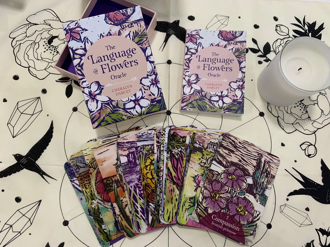 The Language of Flowers Oracle, Hobbies & Toys, Toys & Games on Carousell
