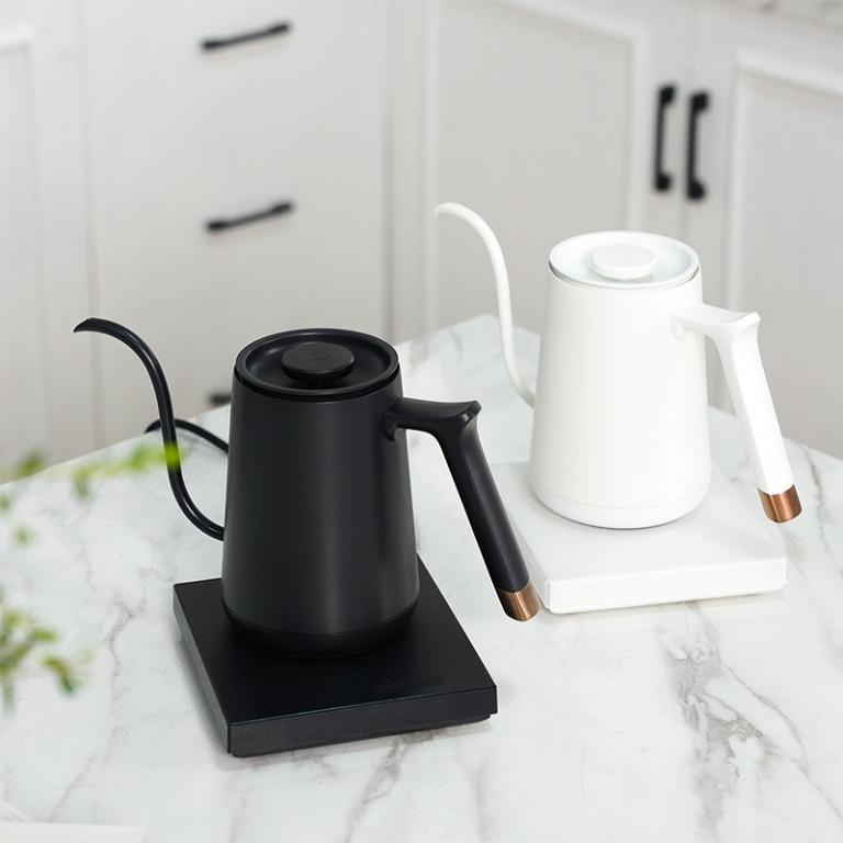 Timemore Fish Smart Electric Coffee Kettle 600ML, Gooseneck Pour Over