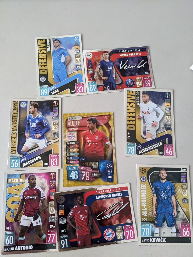 (Trade/Buy)Match attax special cards, Hobbies & Toys, Toys & Games on