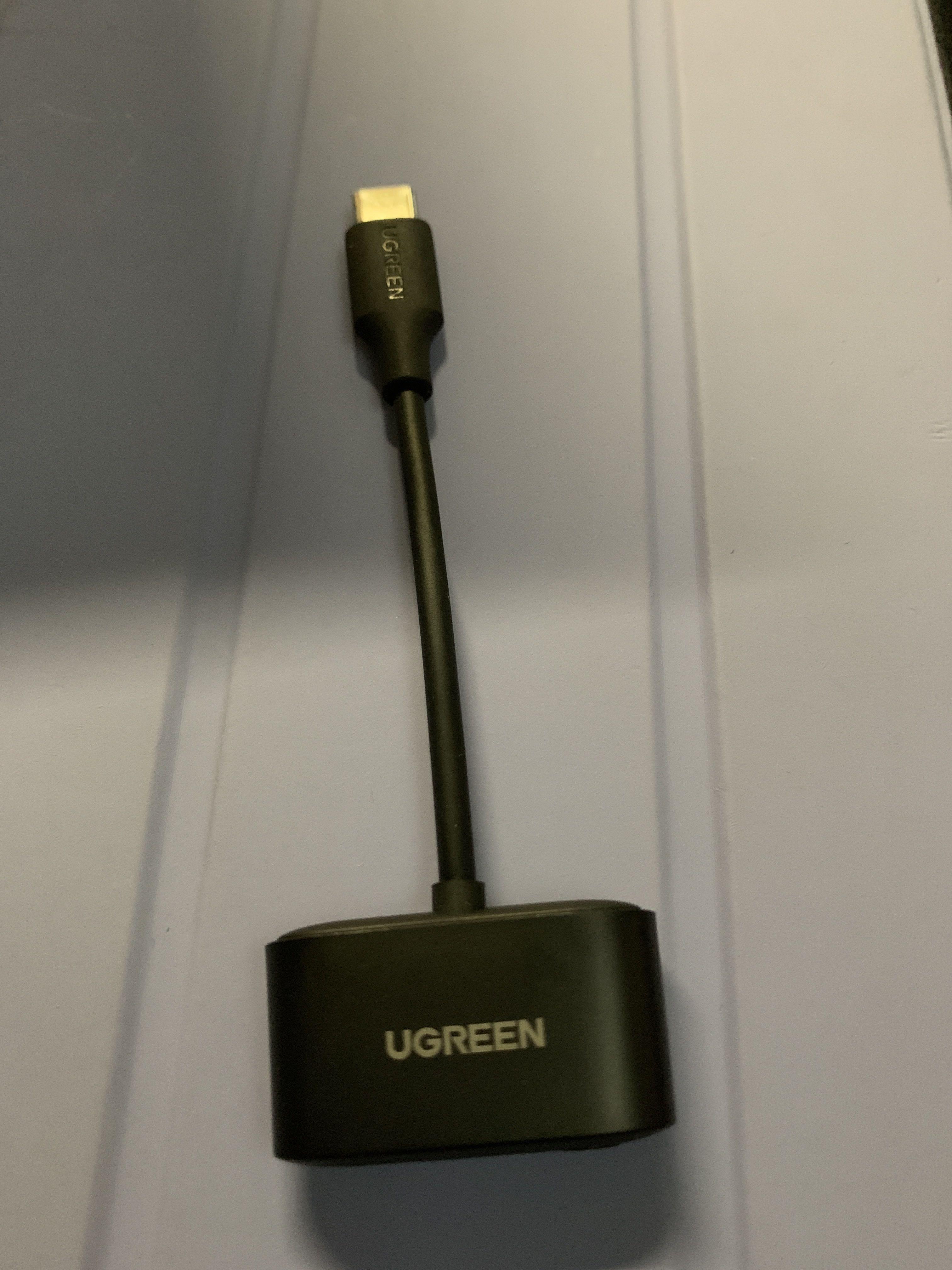 uGreen USB-C to 3.5mm Audio Adapter (Category: Portable Audio Accessories) located in Malabon City. Submitted by vanic (Listing ID 1173996986, Image 2). Description: uGreen USB-C to 3.5mm Audio Adapter Condition: brand new (w/ opened box) RFS: wrong purchase - not compatible with personal device Important Notes: - Compatible ONLY with Huawei P30 Pro/Huawei P20 Pro/Xiaomi 9/Xiaomi 8/Xiaomi 6X - NOT compatible with: Google Pixel 2XL/iPad Pro/Macboo