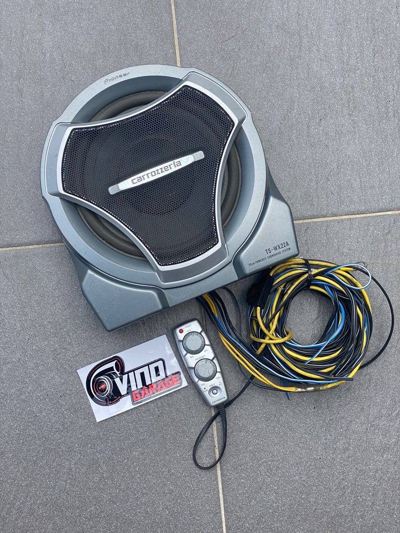 Carrozzeria underseat cheap subwoofer