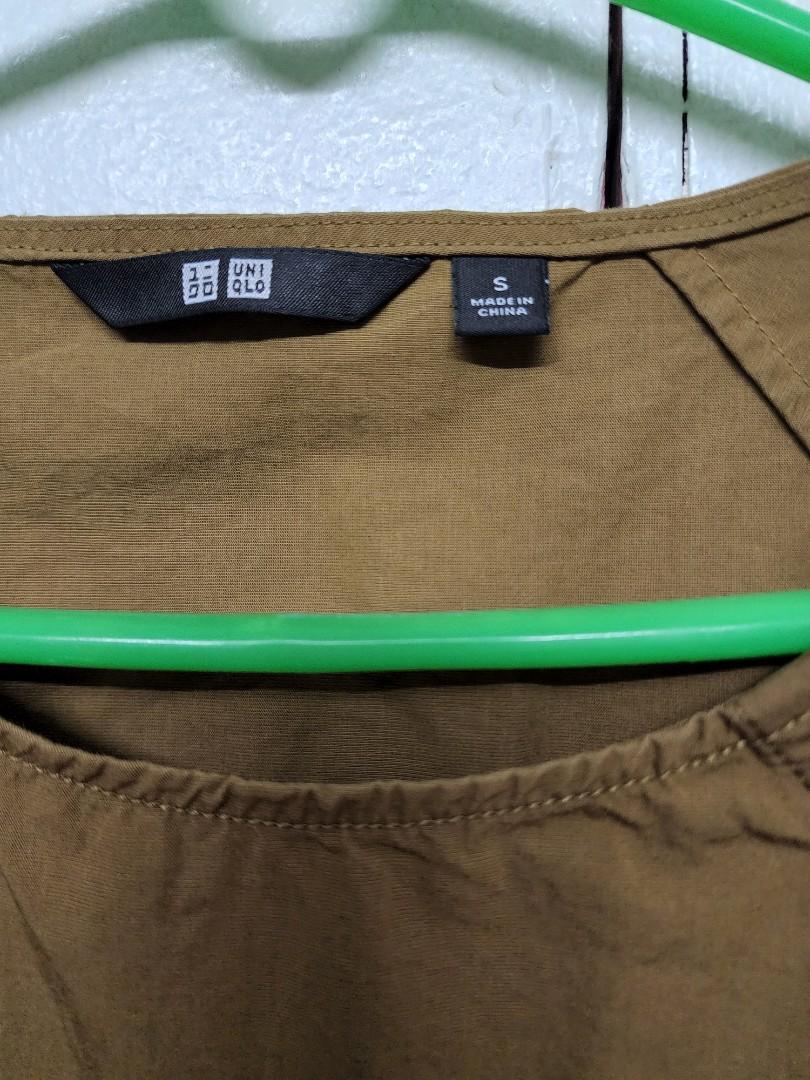 Uniqlo mustard dress, Women's Fashion, Dresses & Sets, Dresses on Carousell