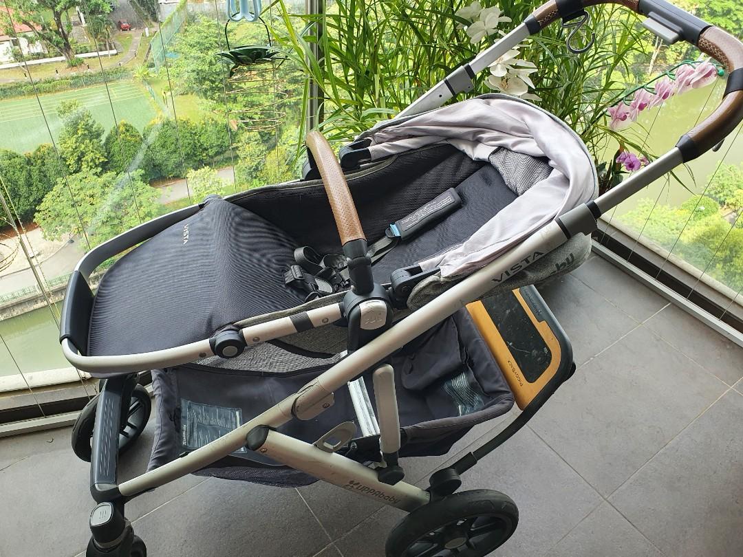 Uppababy vista 2018 used clearance