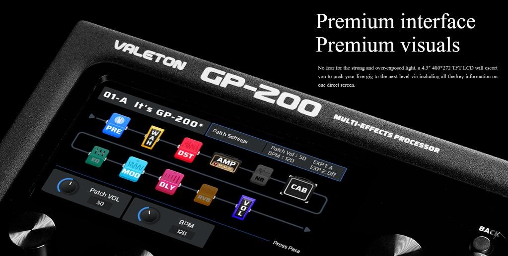 Sold) Valeton GP-200 Black or red Guitar Multi Effect Pedal, Hobbies & Toys, Music & Media, Music Accessories on Carousell