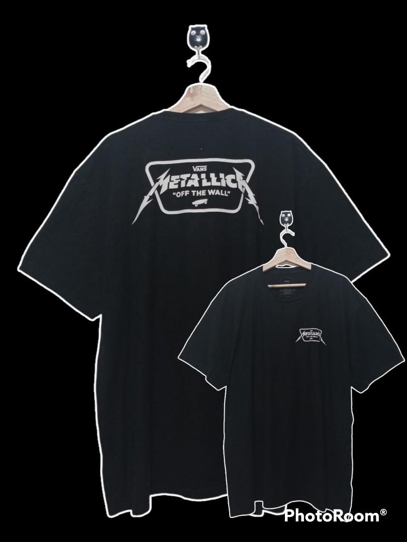 T shirt vans metallica clearance