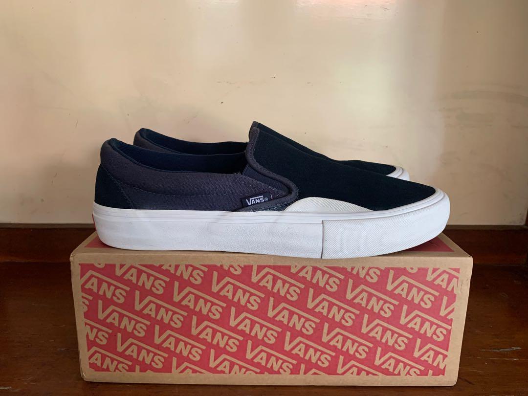 Vans slip on pro hotsell rubber dress