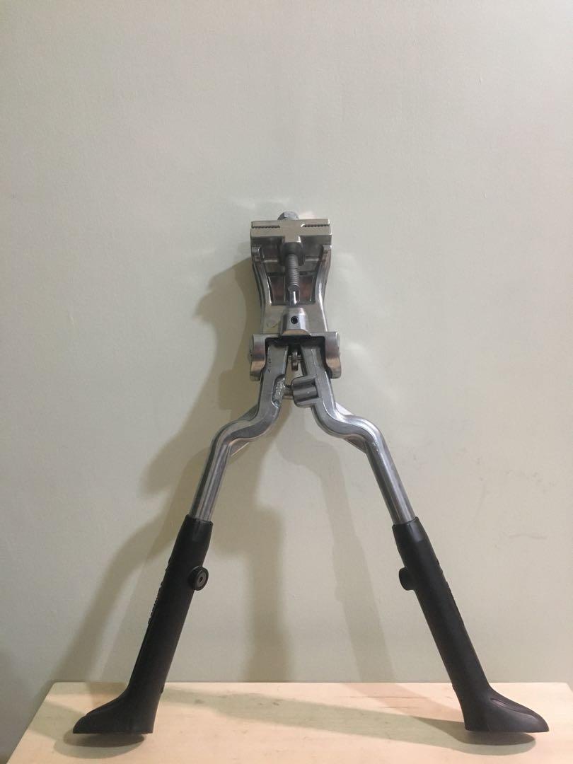 Porteur double online kickstand