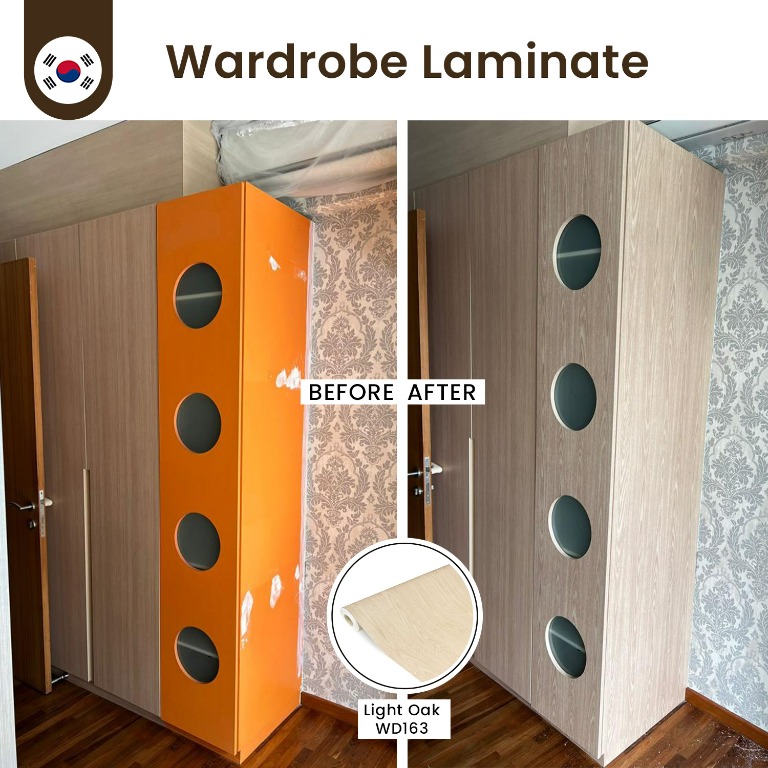 Wardrobe Laminate / Cupboard Laminate / Infeel Laminate / Wall Shelf Wallpaper / DIY Wallpaper