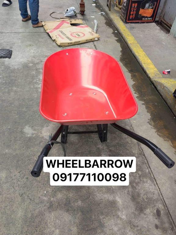 Wheelbarrow (Single Wheel) (Category: Construction Tools & Equipment) located in Manila. Submitted by joeyroque09 (Listing ID 1174031585, Image 2). Description: TAKEZO INDUSTRIAL SUPPLY Location: Mayhaligue St. Abad Santos, Manila Waze: Takezo Industrial Supply (Tondo, Manila) Land mark: Uno High School Tabon 1, Centennial Road, Kawit, Cavite Waze: Takezo Industrial Supply (Kawit) Land mark: Phoenix Gas Station beside Mana Town Center TALK TO US 
