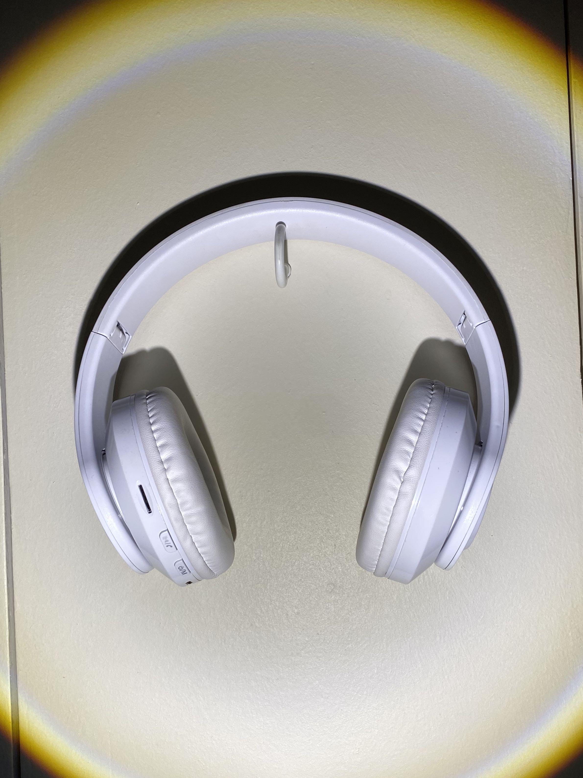 White Wireless Headphones Aesthetic Y2k, Audio, Headphones & Headsets