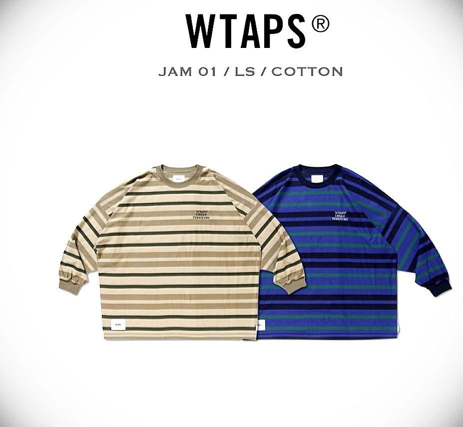 返品送料無料】 LS / JAM01 コイスWTAPS /COTTON Tシャツ ボーダー T 