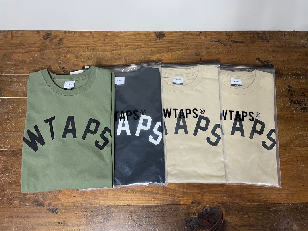 WTAPS LOCKER / SS / COTTON Beige Black Olive, 男裝, 上身及套裝, T