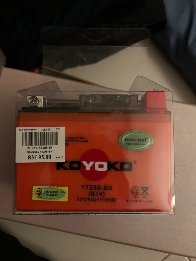 Yamaha R15 Battery, Motorcycles, Motorcycle Accessories on Carousell
