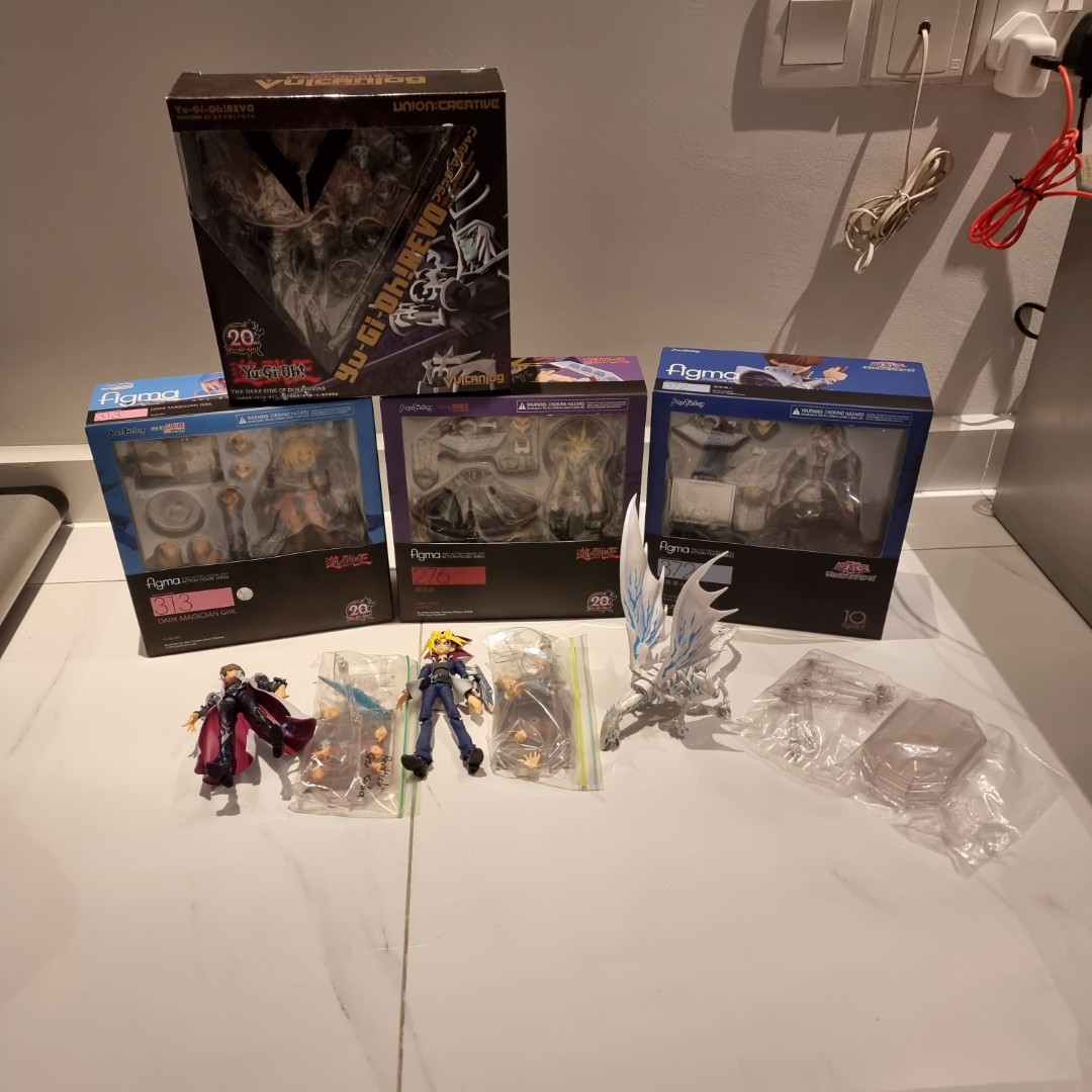 Figma 276 遊戯 & Yu-Gi-Oh! REVO セット Original In Stock