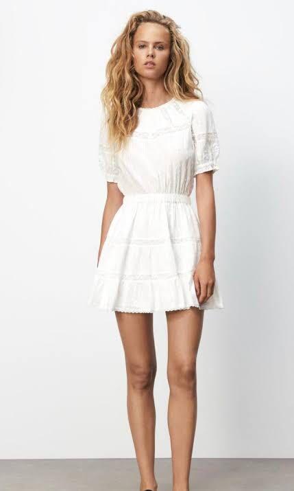 Zara dotted mesh dress hotsell