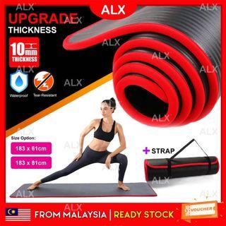10mm Extra Thick Yoga Mat Non-Slip Anti-Tear Sport Exercise
