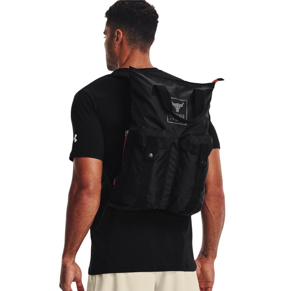 19L UA Project Rock Gym Sack Backpack Water Resistant, Men's Fashion