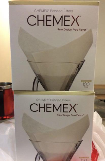 2 BOX Chemex Bonded Filters Pre-Folded 