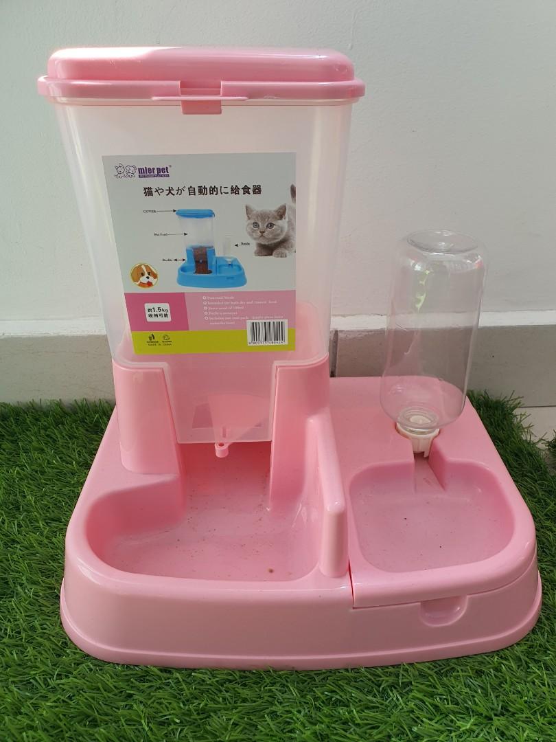 2 in 1 Pet Food & Water Dispenser (JB COD), Pet Supplies, Homes & Other