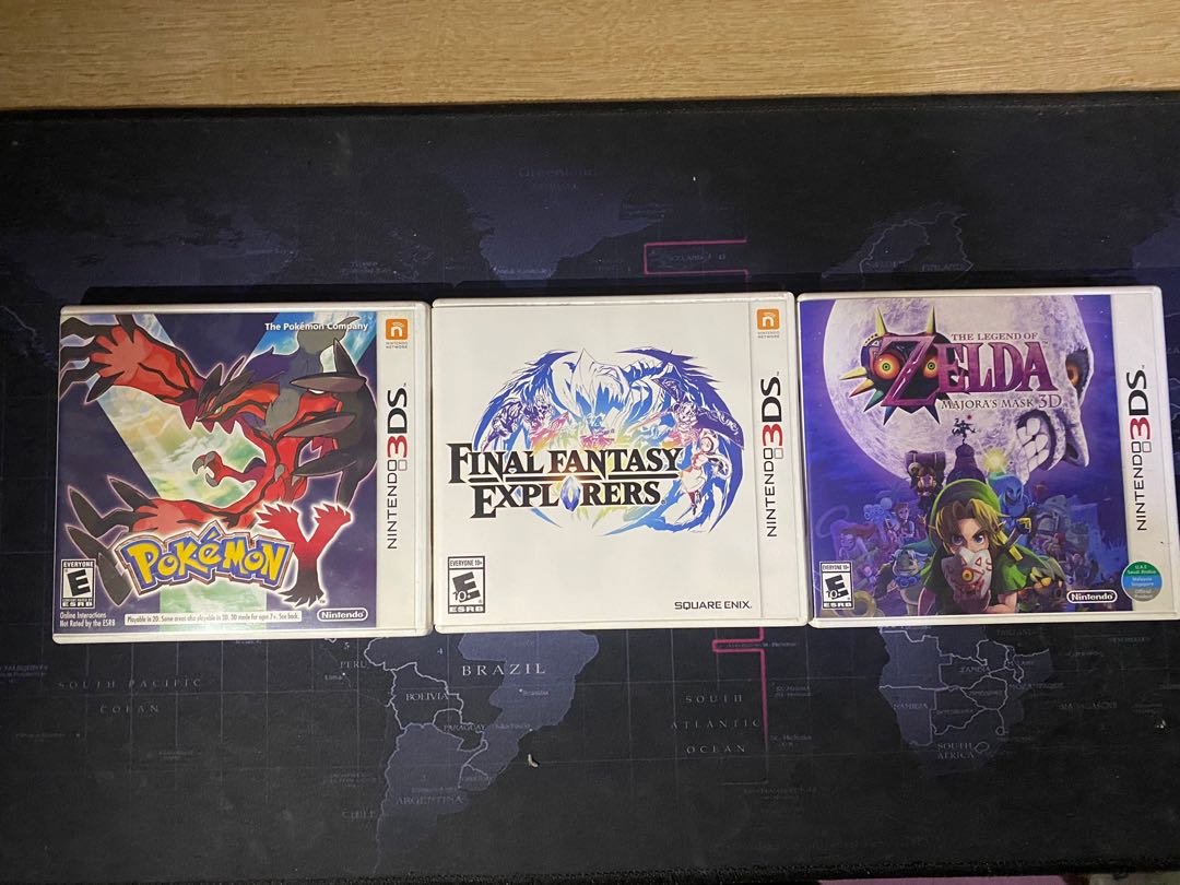 3ds games bundle for 2k, Video Gaming, Video Games, Nintendo on Carousell