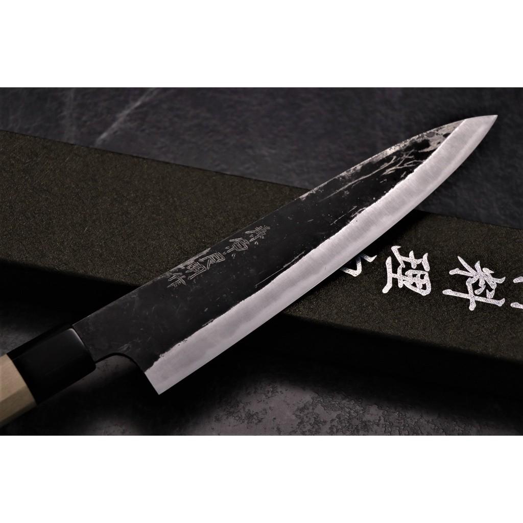 🇯🇵藤原良明黑打青二鋼240mm 和牛刀🔥 日本高級廚刀, 傢俬