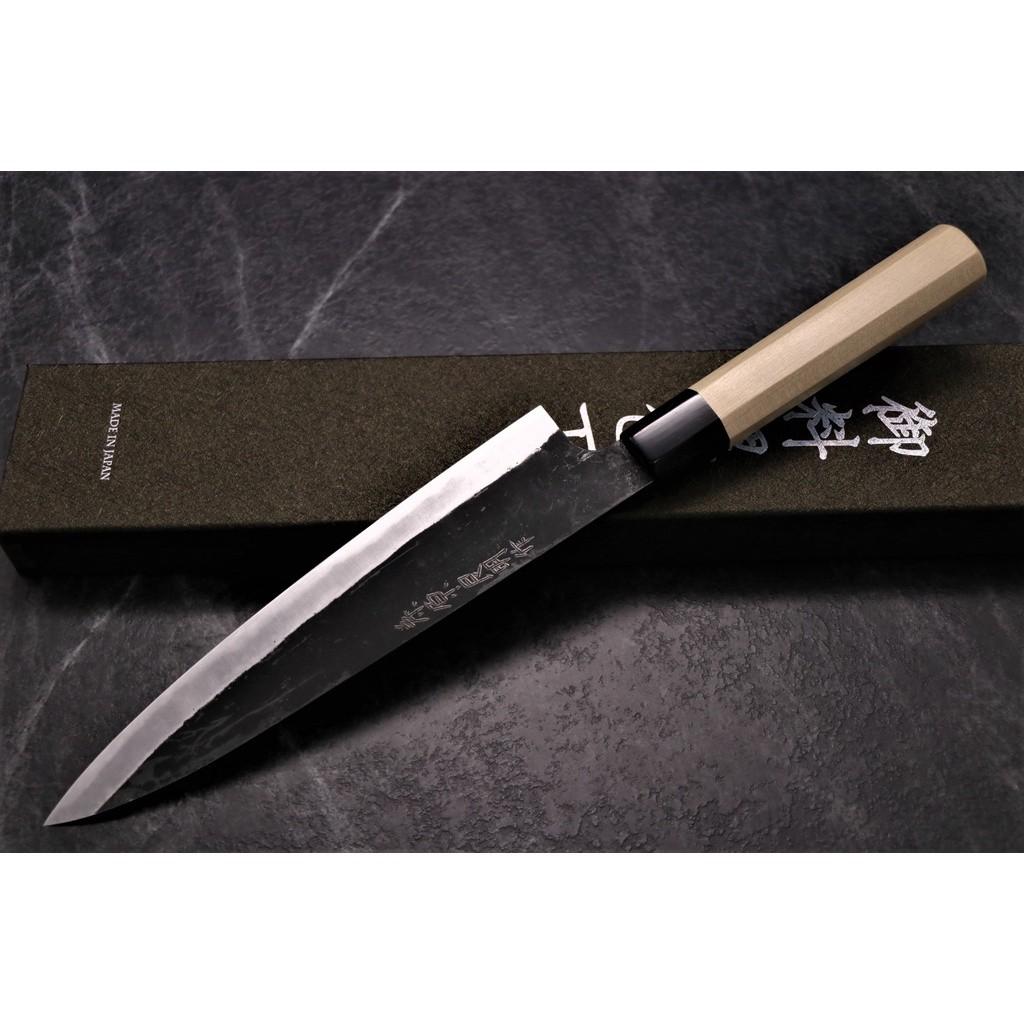 🇯🇵藤原良明黑打青二鋼240mm 和牛刀🔥 日本高級廚刀, 傢俬＆家居 