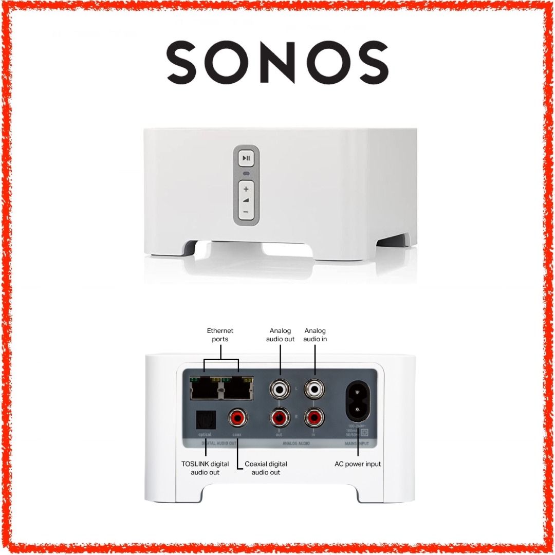 schweizisk Skraldespand pålidelighed Connect, Gen 1 / 2 | SONOS, Audio, Soundbars, Speakers & Amplifiers on  Carousell