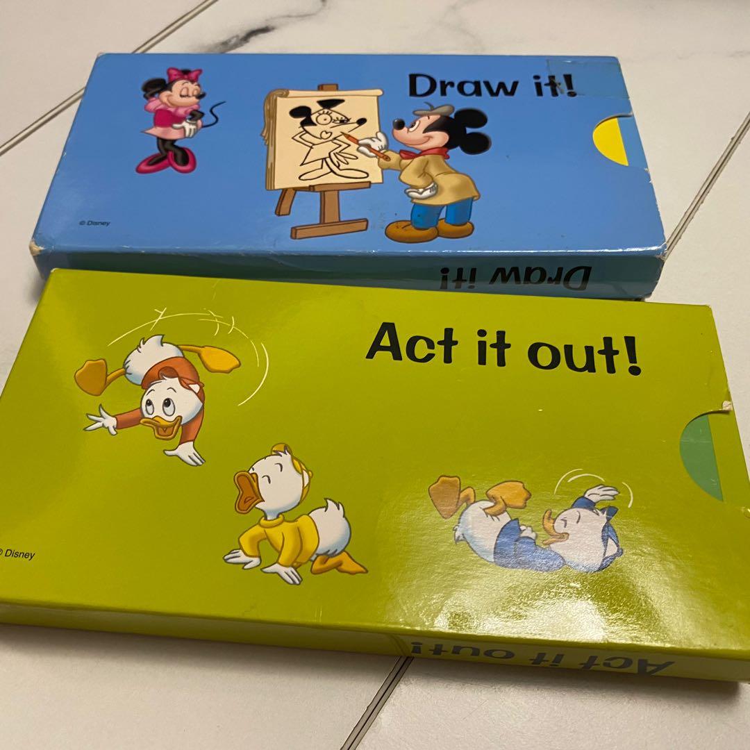 移民清櫃！迪士尼美語世界 Disney’s World of English - 2017版本 - Act it out！& Draw it！