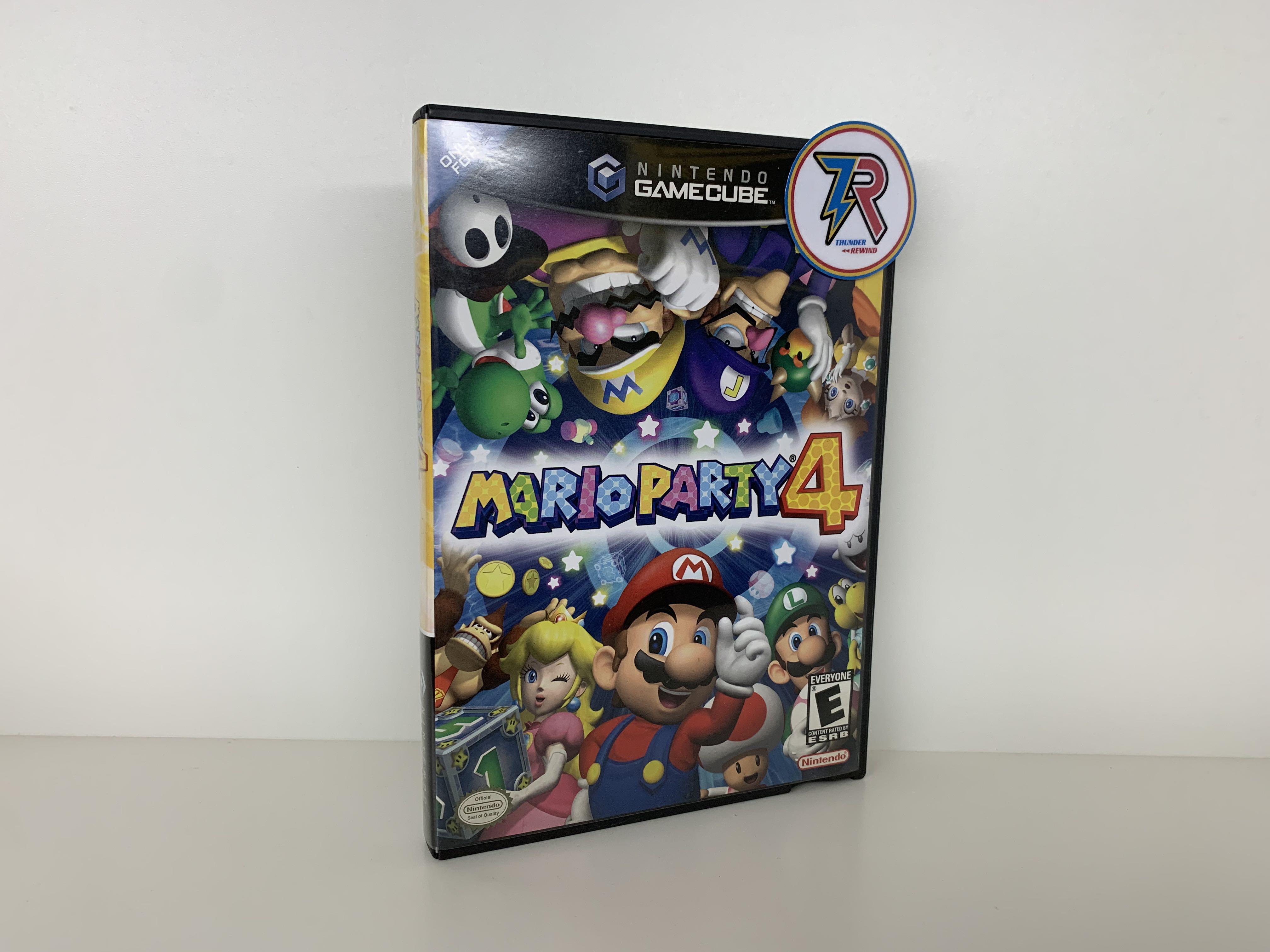 中古) GameCube Mario Party 4 美版US version , 電子遊戲, 電子遊戲