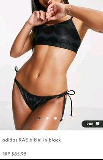 Adidas Bikini Black BNWT RRP$85.95