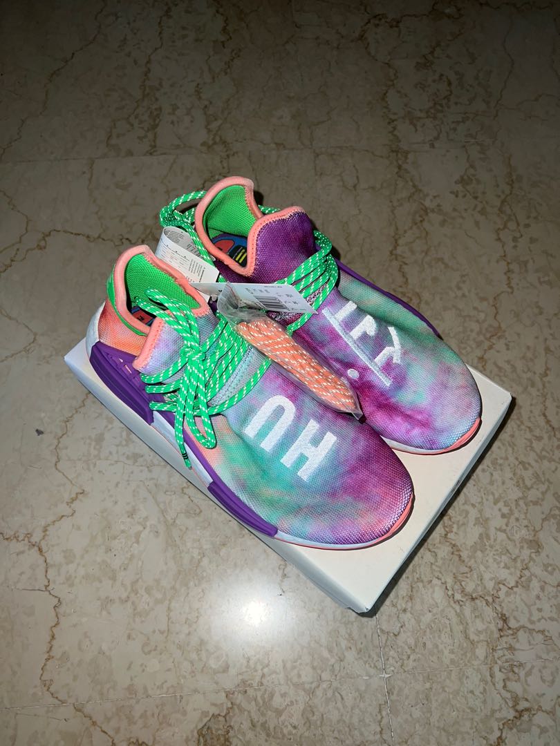 Adidas nmd human race Pharrell Williams Holi edition, Men's Fashion,  Footwear, Sneakers on Carousell