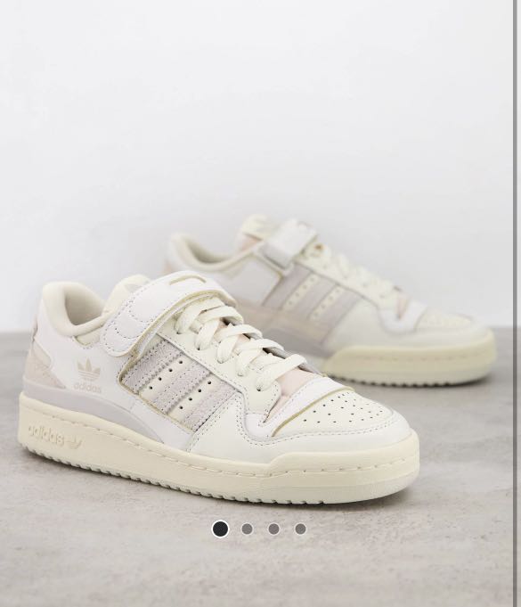 Adidas Original Forum 84 Low in neutral tones Women s Fashion Footwear Sneakers on Carousell