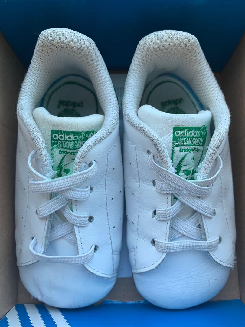 piramide zout prioriteit Adidas Stan Smith Baby Girl or Boy Sneakers Size 20 9 months -14 months ,  Babies & Kids, Babies & Kids Fashion on Carousell