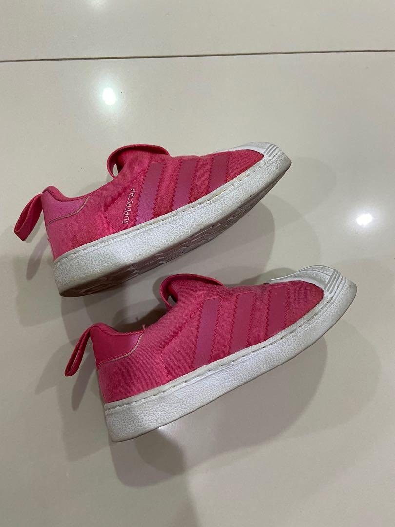 Adidas superstar discount pink size 5.5